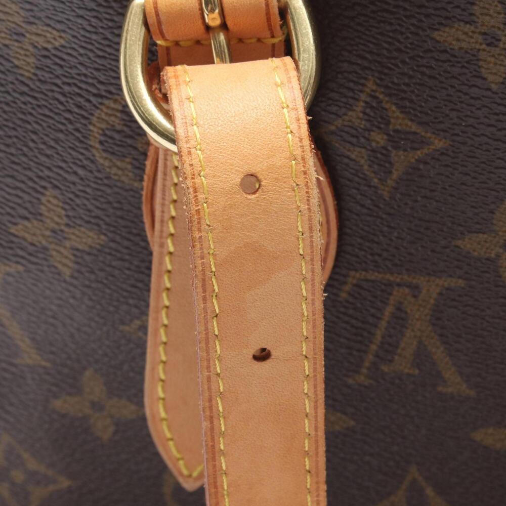 LOUIS VUITTON Brown Monogram Leather Tote Bag - Picture 8 of 8